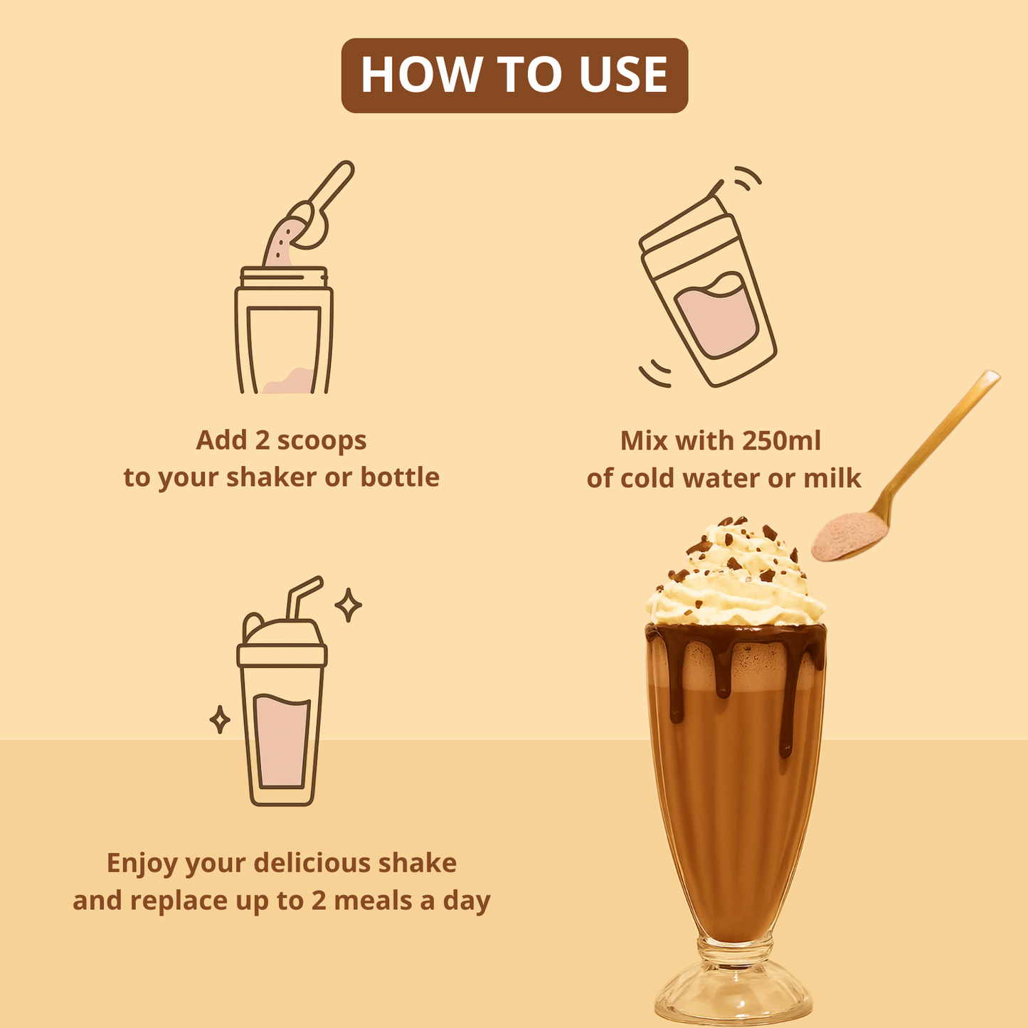 Coffee Milkshake Collagen - Lose Weight & Glow