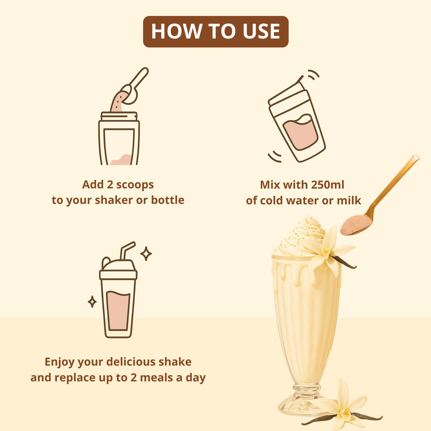 Vanilla Milkshake Collagen - Lose Weight & Glow