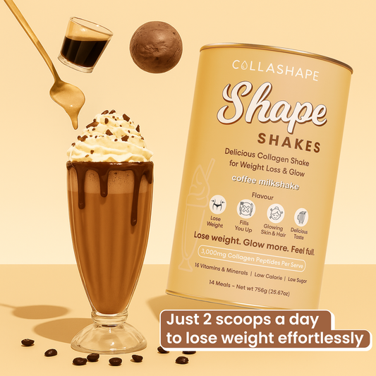 Coffee Milkshake Collagen - Lose Weight & Glow