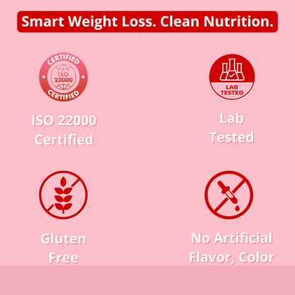 Strawberry Milkshake Collagen - Lose Weight & Glow