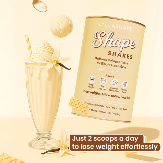 Vanilla Milkshake Collagen - Lose Weight & Glow